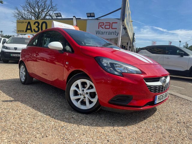 Vauxhall Corsa Ecoflex Sting Euro 6 Red