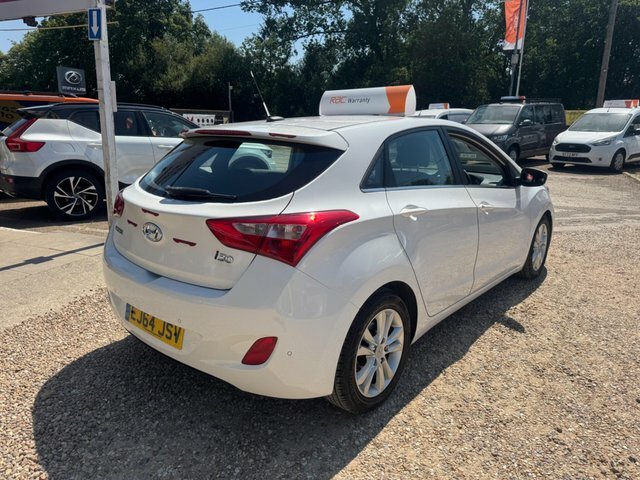 Hyundai I30 Crdi Blue Drive Style White #6