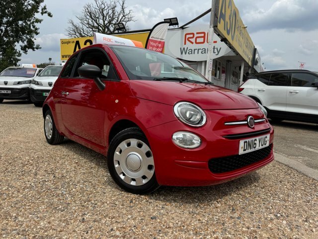 Fiat 500 Pop Euro 6 Ss Red