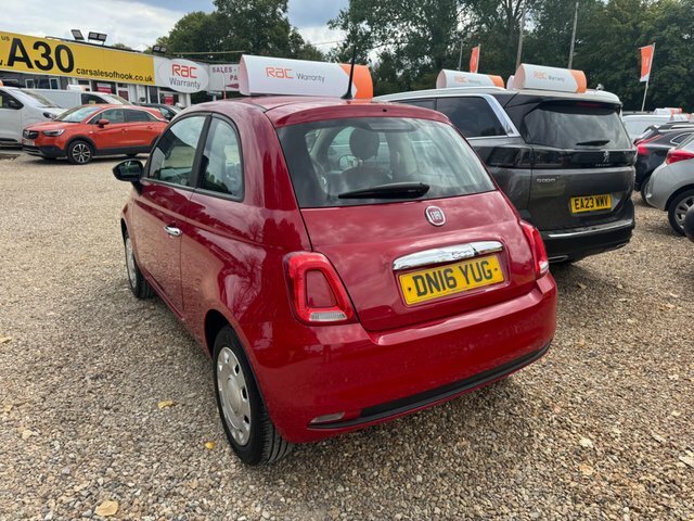 Fiat 500 Pop Euro 6 Ss Red #6