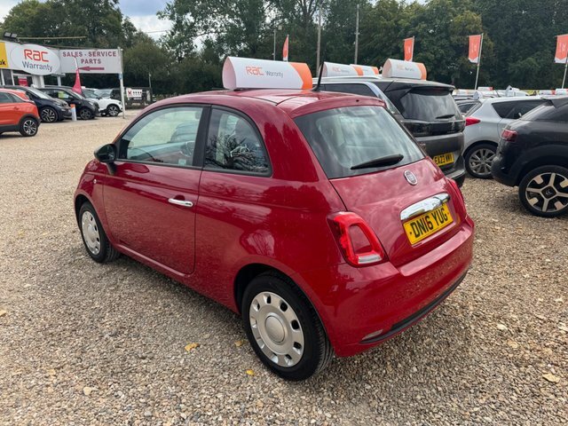 Fiat 500 Pop Euro 6 Ss Red #5