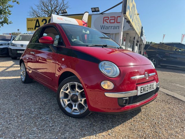 Fiat 500 Lounge Euro 4 Red #5