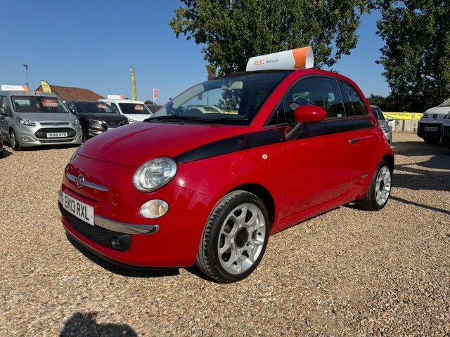 Fiat 500 Lounge Euro 4 Red #2