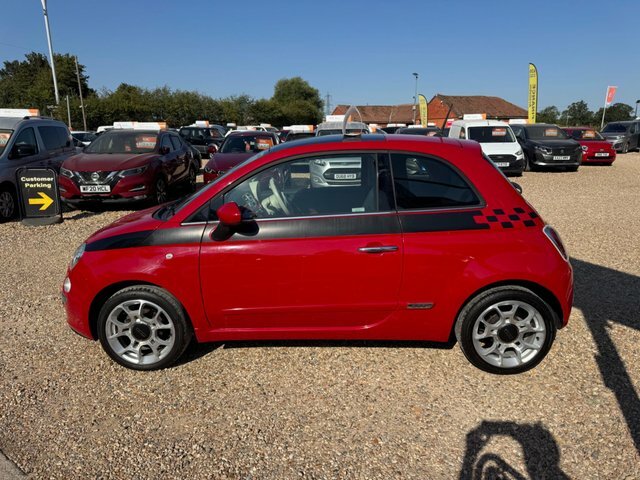 Fiat 500 Lounge Euro 4 Red #3
