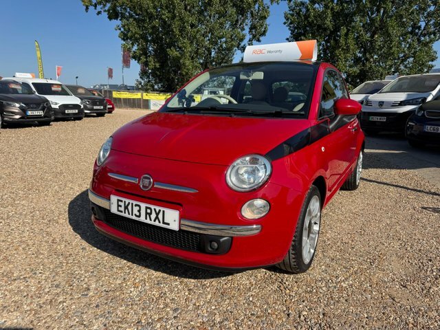 Fiat 500 Lounge Euro 4 Red #6