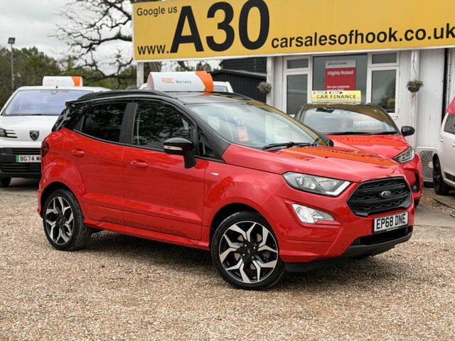 Ford Ecosport Ecoboost St-line Euro 6 Red