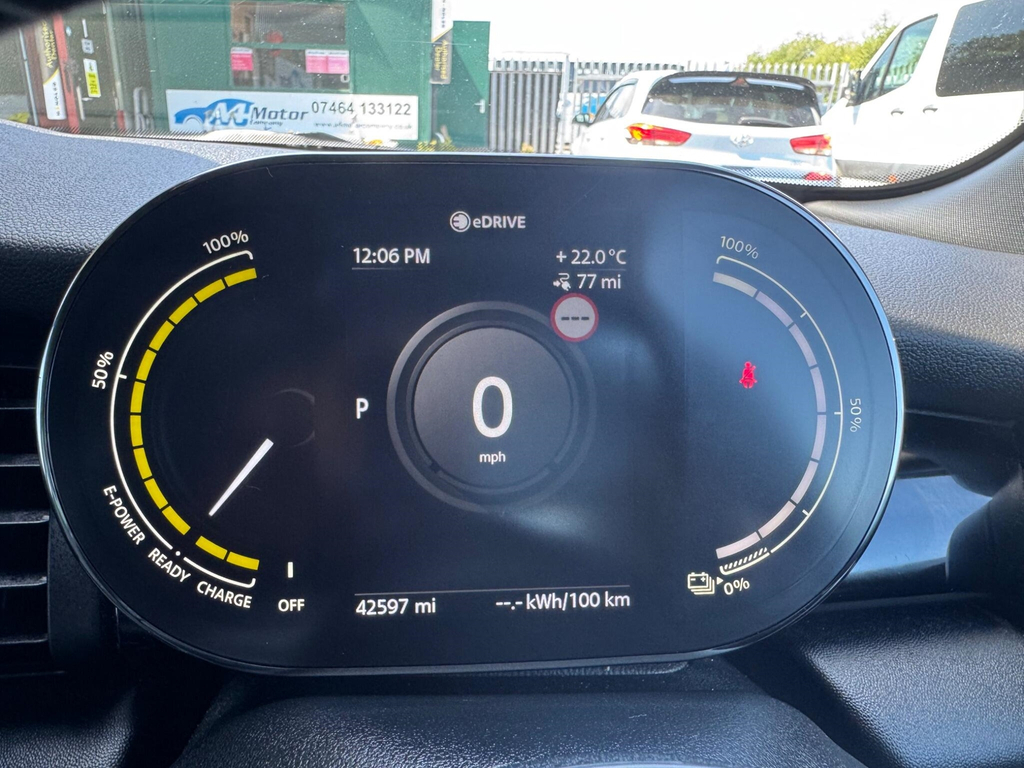 Mini Electric Hatchback Black #50