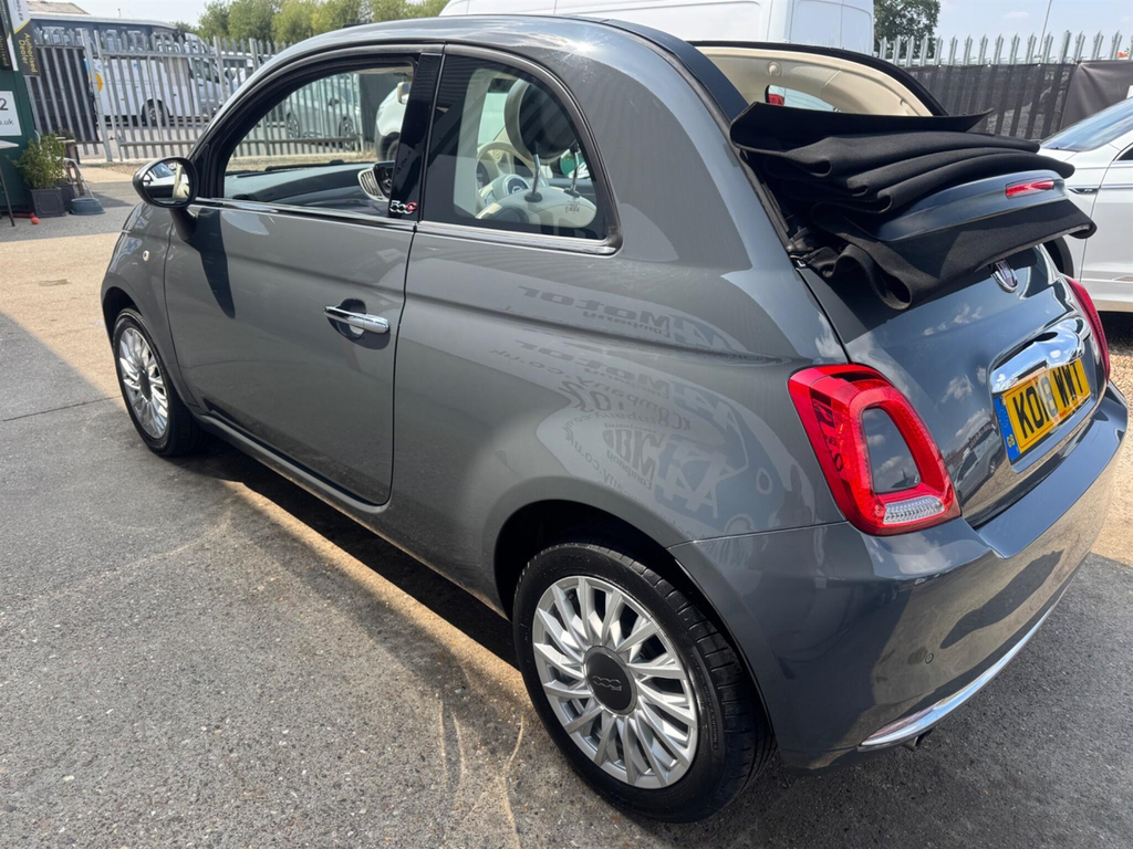 Fiat 500C C Lounge Grey #9