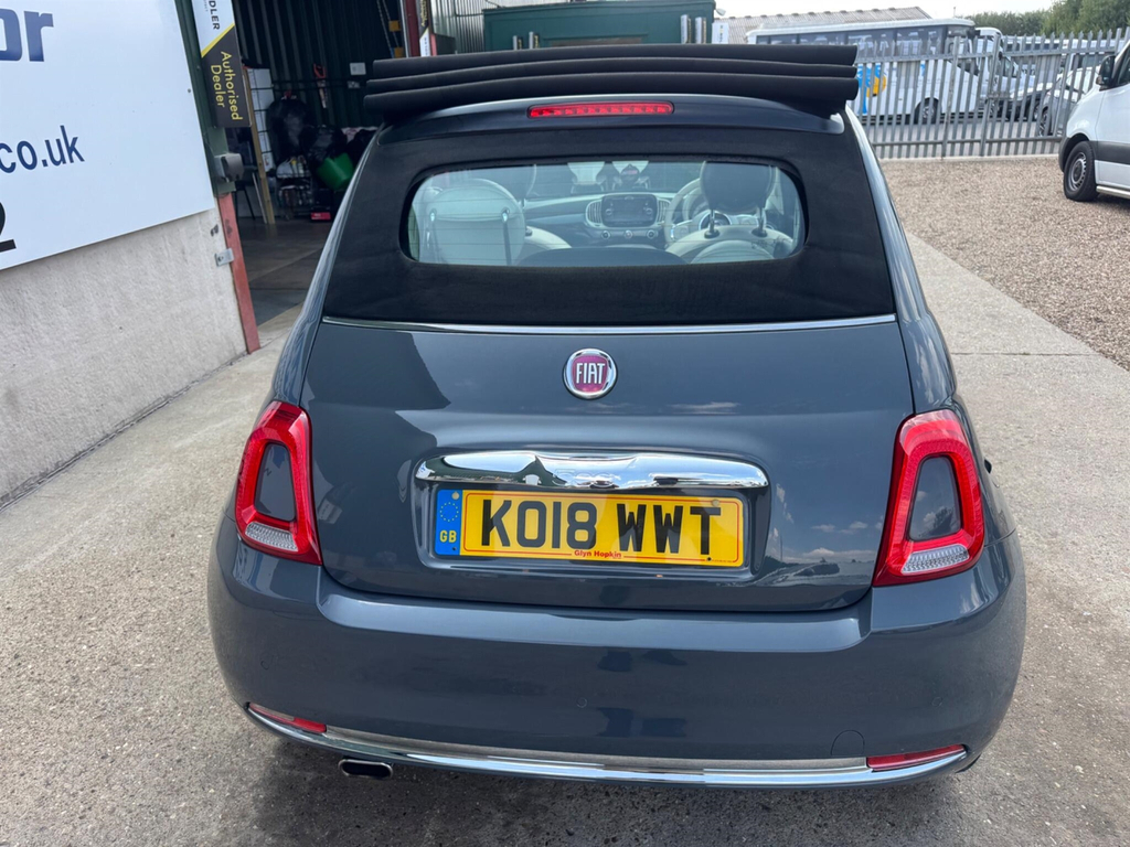 Fiat 500C 1.2 Lounge Euro 6 Ss Grey #5
