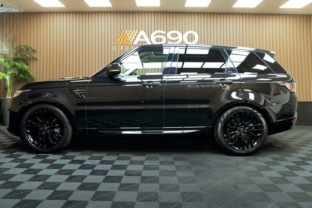 Land Rover Range Rover Sport 3L Hse Silver YR71OZG Black #4