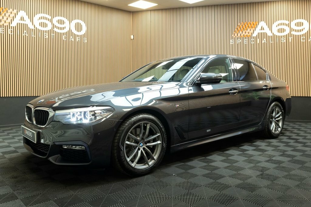 BMW 5 Series 2L M Sport FV18YTT Grey #3