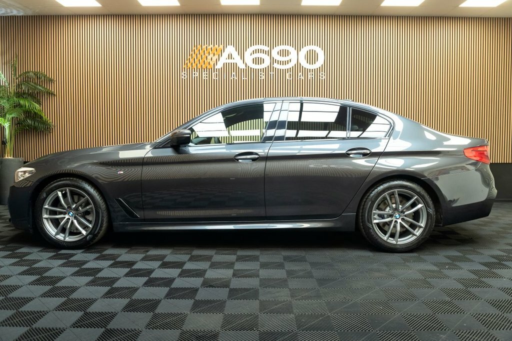 BMW 5 Series 2L M Sport FV18YTT Grey #4