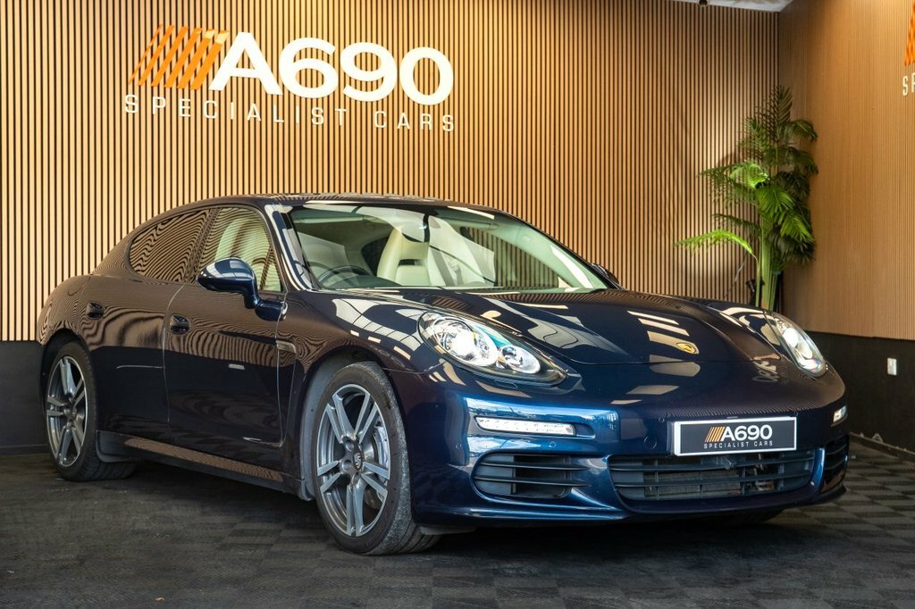 Porsche Panamera Hatchback Blue