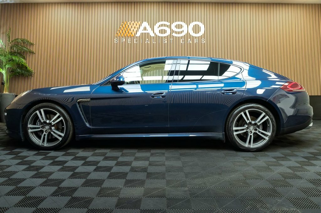 Porsche Panamera Hatchback Blue #4
