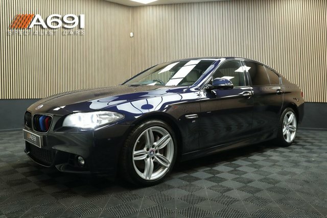BMW 5 Series 3.0 535D M Sport Saloon Euro 6 S Black #4