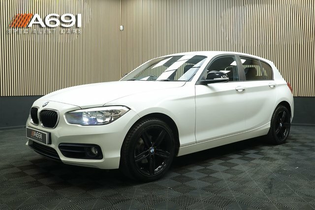 BMW 1 Series 2.0 118D Sport Hatchback Euro 6 NV67VGO Black #3