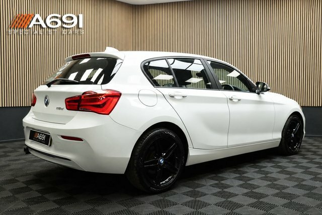 BMW 1 Series 2.0 118D Sport Hatchback Euro 6 NV67VGO Black #6