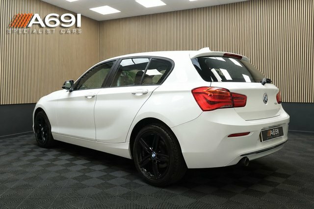 BMW 1 Series 2.0 118D Sport Hatchback Euro 6 NV67VGO Black #4