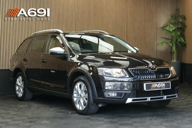 Skoda Octavia 2.0 Tdi Scout Estate Dsg 4Wd Euro 6 S Black