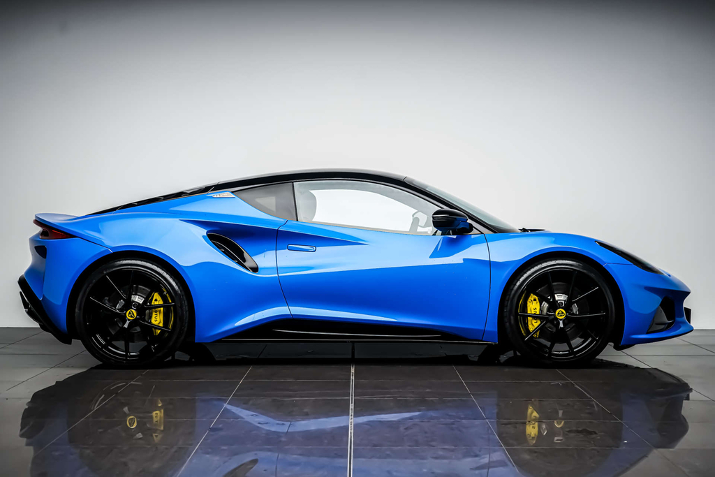 Lotus Emira Coupe Blue #11
