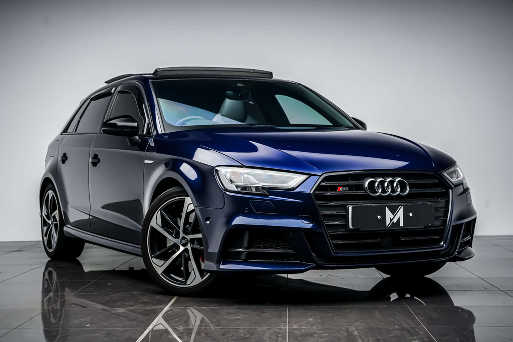 Audi S3 Tfsi Black Edition Sportback S Tronic Quatt Blue