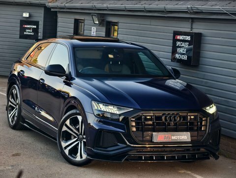 Audi Q8 50 Tdi Quattro S Line Tiptron Comfortsound Blue #7