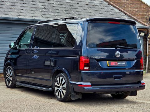 Volkswagen Transporter Shuttle Se Blue #8