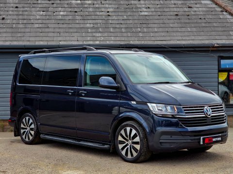 Volkswagen Transporter Shuttle Se Blue #36