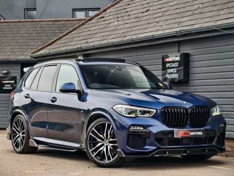BMW X5 3.0 40I M YG69FKX Blue #5