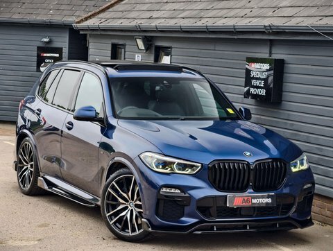 BMW X5 3.0 40I M YG69FKX Blue #3