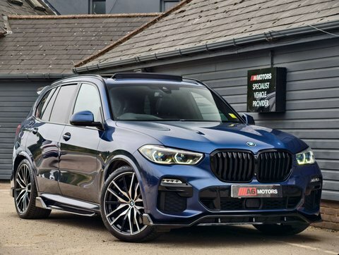 BMW X5 3.0 40I M YG69FKX Blue #2