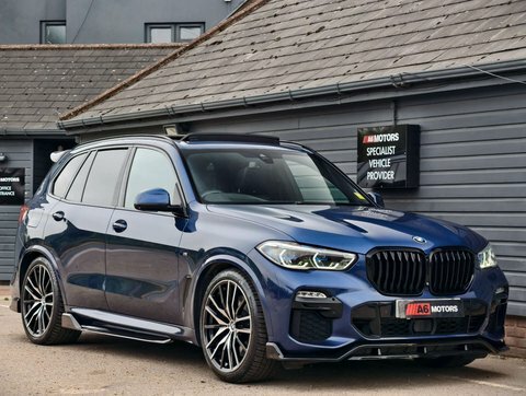 BMW X5 3.0 40I M YG69FKX Blue #6