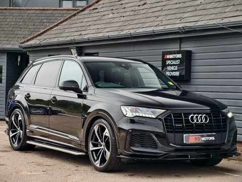 Audi Q7 Black Edition Blue #11