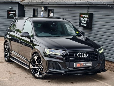 Audi Q7 Black Edition Blue #8