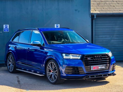 Audi SQ7 4.0 Tdi V8 Blue #5