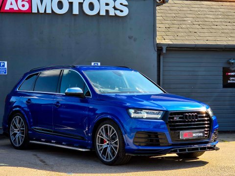 Audi SQ7 4.0 Tdi V8 Blue #3
