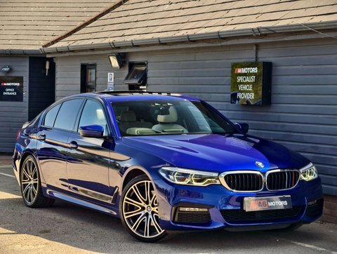 BMW 5 Series 3.0 530D M YR69BZH Blue #5