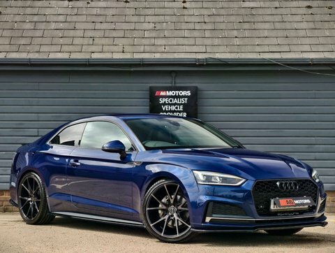 Audi A5 2.0 Tdi S Blue #4