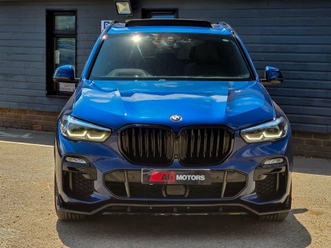BMW X5 3.0 40I M LG69EJV Blue #5