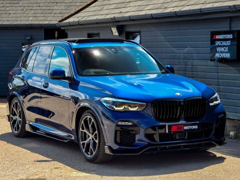 BMW X5 3.0 40I M LG69EJV Blue #4