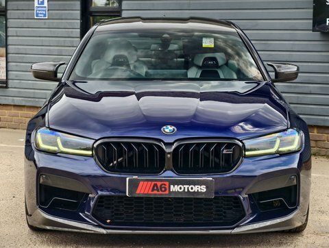 BMW M5 4.4I V8 Competition Blue #6