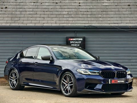 BMW M5 4.4I V8 Competition Blue #5