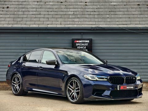 BMW M5 4.4I V8 Competition Blue #4