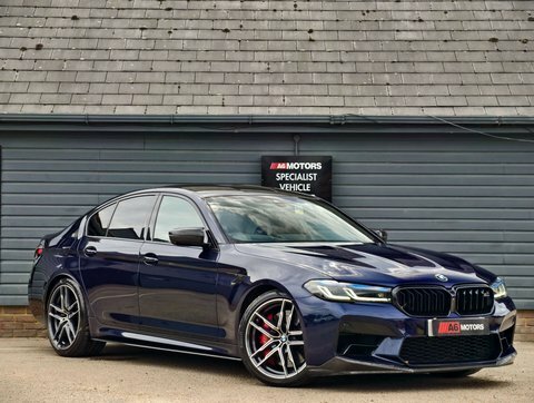 BMW M5 4.4I V8 Competition Blue #3
