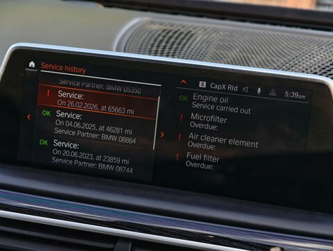 BMW 7 Series 730D Mht M Sport Grey #59