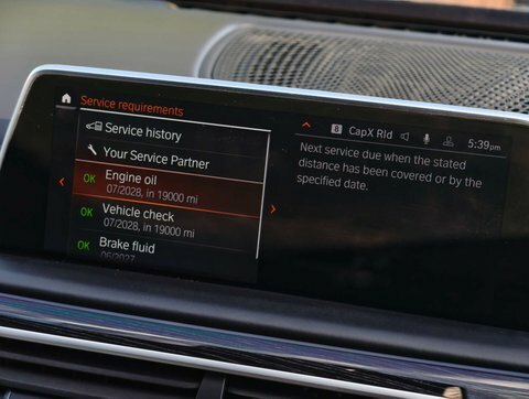 BMW 7 Series 730D Mht M Sport Grey #57