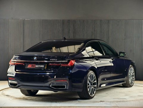 BMW 7 Series 3.0 730D Mht Black #2