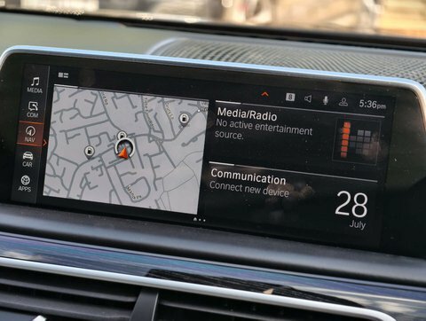 BMW 7 Series 730D Mht M Sport Grey #38