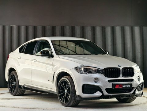 BMW X6 3.0 40D M White #6