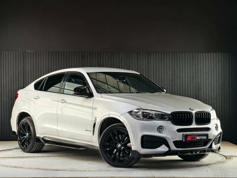 BMW X6 3.0 40D M White #2